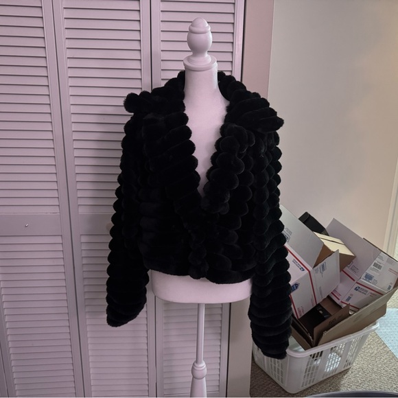 Forever 21 Black Women's Jacket - Picture 3 of 4